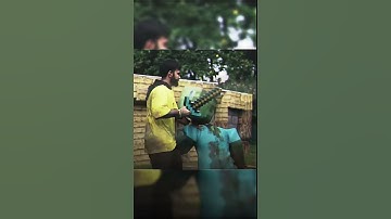 Techno Gamerz VS HEROBRINE 🥶☠️ || #shorts #technogamerz #gamerfleet #ujjwal #minecraft