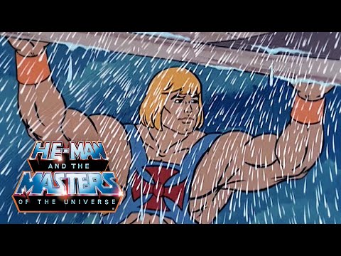 He-Man takes the boat to safety | He-Man Official | Masters of the Universe Official
