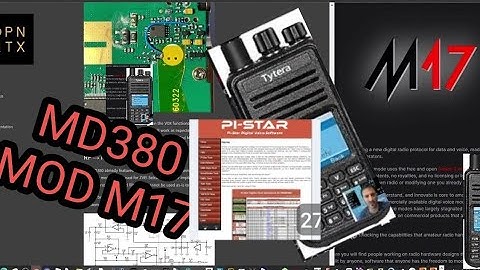 M17 - PISTAR -MMDVM MD380 ADPAT RADIO