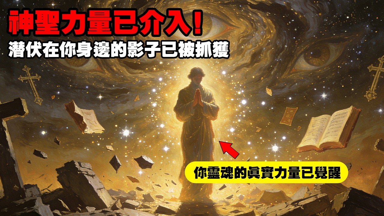 【🔔天選之人】剛剛被抓住了！上帝觀察了2小時才揭曉：那個潛伏在你身邊的“影子”，已被神聖力量現場抓獲！