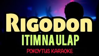 Rigodon 🎤 Itim Na Ulap (karaoke)