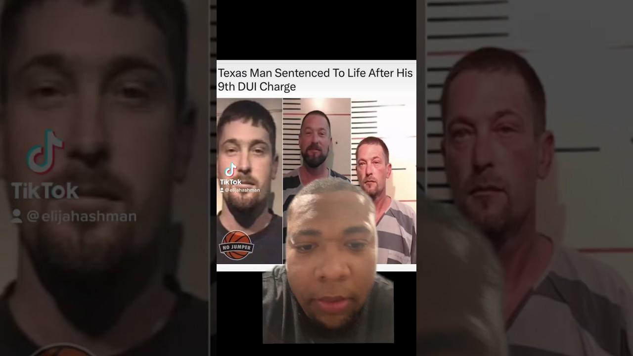 Texas Man Sentenced To Life After His 9th DUI Charge! - YouTube