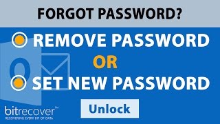 Unlock Password Protected Outlook PST File Using - BitRecover PST Unlock
