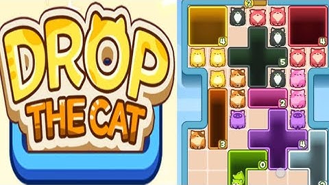 Drop the Cat! level 19 gameplay walkthrough solution