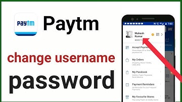 How to change paytm username password paytm profile par apna photo kaise lagaye