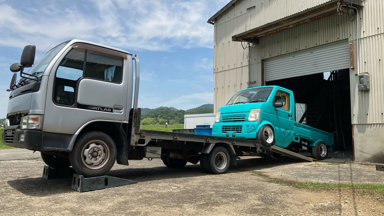 Converting A Japanese Truck Into A Car Carrier Youtube