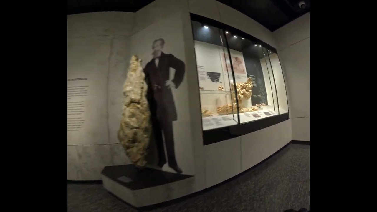 Go Pro View Minerals exhibition at Australian Museum