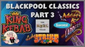 Blackpool Classic Fruit Machine Session Part 3 - Bit of Barcrest and JPM mainly
