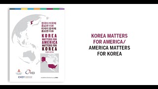 The Launch of Korea Matters For America/America Matters for Korea (2023)