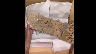 Chalk It Up Fancy Paintable Monthly Box
