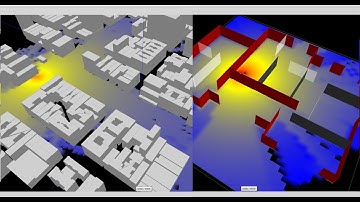 Urban MicroCell & Indoor Wifi - Heatmap demo