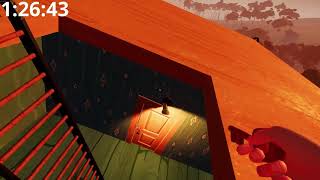 Hello Neighbor Alpha 4 Speedrun 3:14 World Record