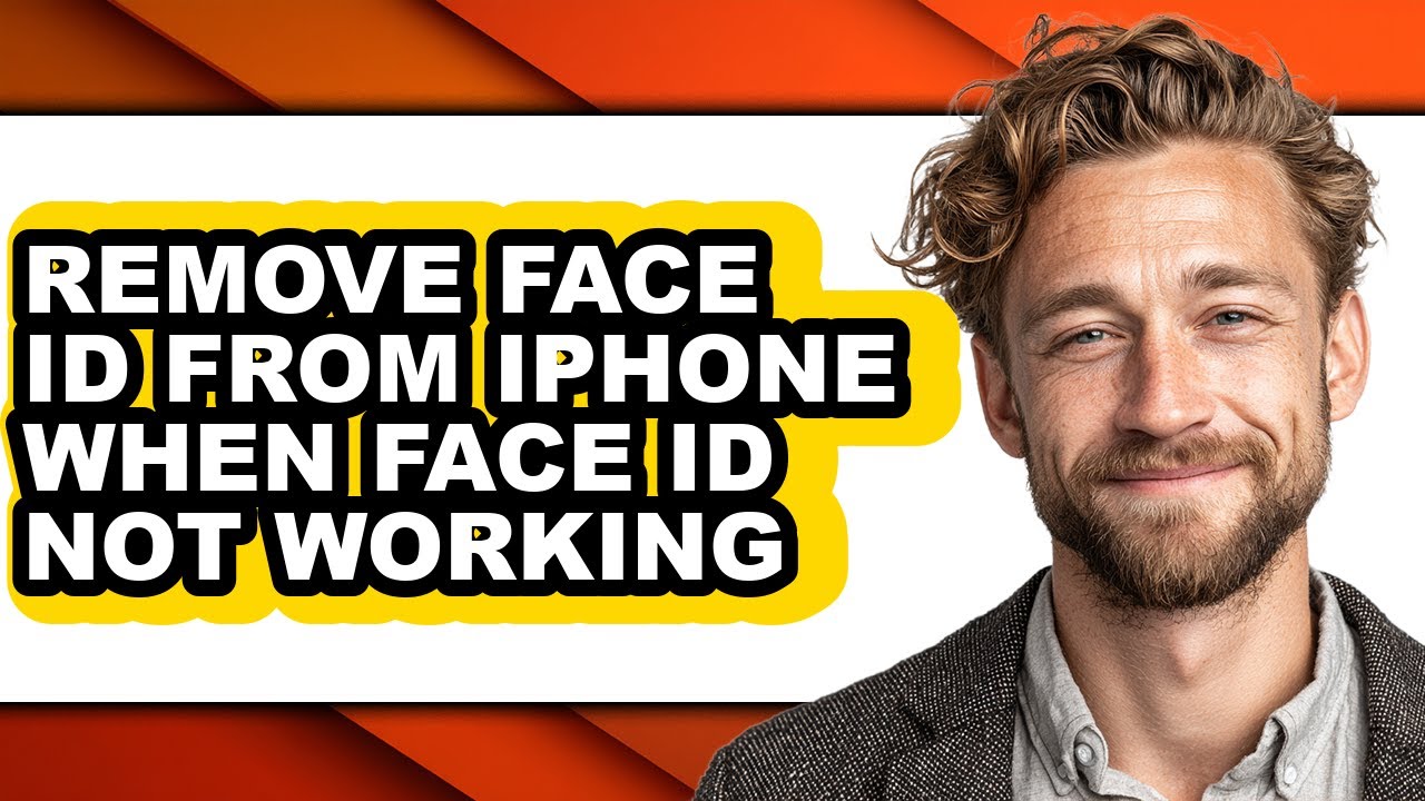 How to Remove Face Id from Iphone When Face Id Not Working (only Way ...