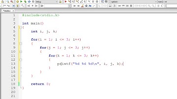 C Program To Generate All Combinations of 1, 2 and 3