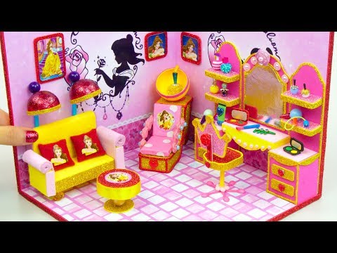 DIY Miniature Dollhouse Room ~ Belle Salon and Makeup DIY Miniature Dollhouse Room ~ Belle Salon and Makeup