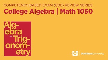 Math 1050 CBE 2 Review Fall 2025