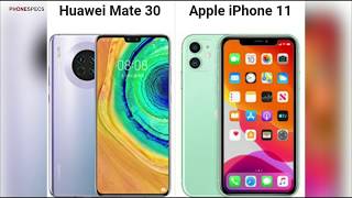 Huawei Mate 30 Vs Iphone 11