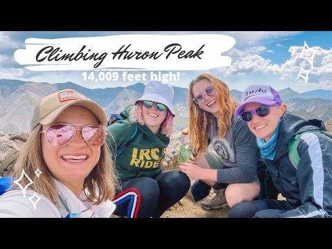 CLIMBING HURON PEAK (14,009 feet high!) | LIFE WITH ALY
