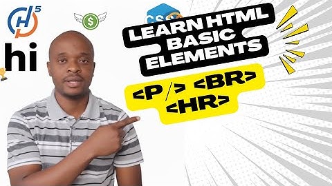 "Master HTML Fast: ⟨p⟩ Paragraph, ⟨br⟩ Line Break & ⟨hr⟩ Horizontal Rule"