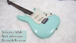 ギター Schecter USA Custom Shop Nick Johnston Schecter USA Custom Shop Nick Johnston Signature Demo/Review
