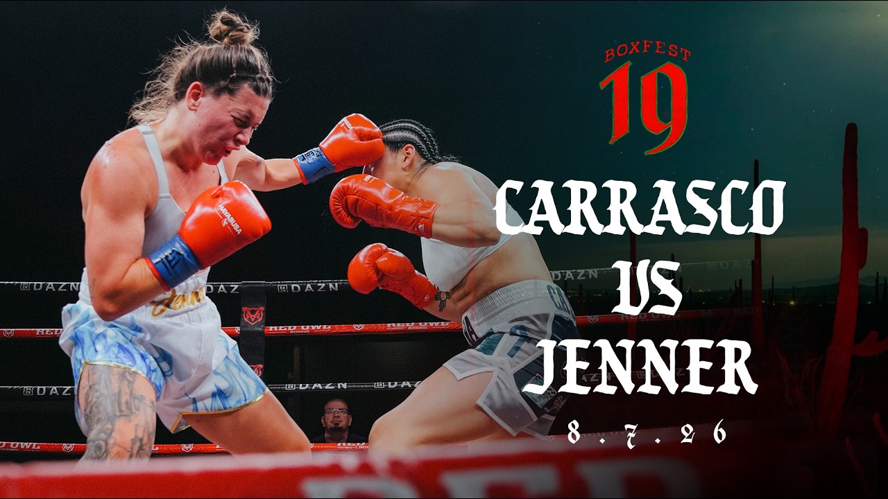Ariana Carrasco vs Chanisse Jenner | Full Fight | BOXFEST XIX | Red Owl Boxing