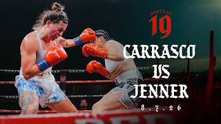 Ariana Carrasco vs Chanisse Jenner | Full Fight | BOXFEST XIX | Red Owl Boxing