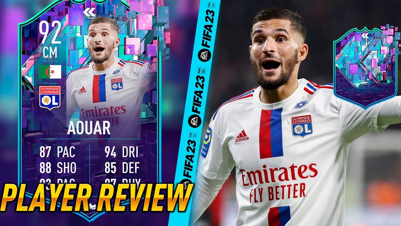 HAY QUE HACERLO? 92 HOUSSEM AOUAR FLASHBACK SBC DCP DE JUGADOR PLAYER REVIEW FIFA 23
