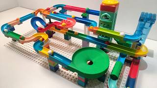 🟢 Marbles Vanish Into a GIANT Green Portal — Insane LEGO Marble Run! 😱🌈