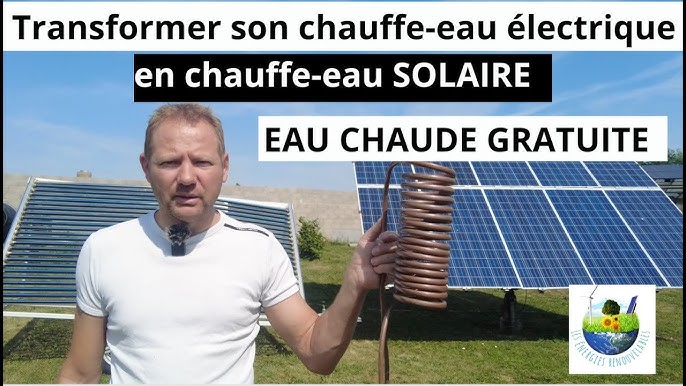 Résistance électrique pour chauffe-eau thermosiphon