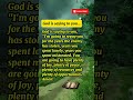 God is saying to you...#trendingshorts #goesviral #prayer #hope #motivation #gospel