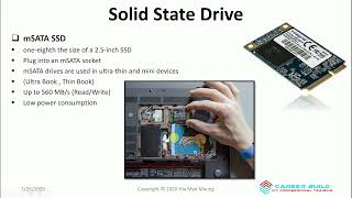 CompTIA A+ 220 1001 - Understanding SSD Part2