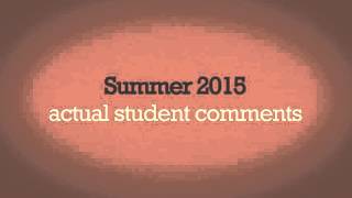 Hellier student feedback