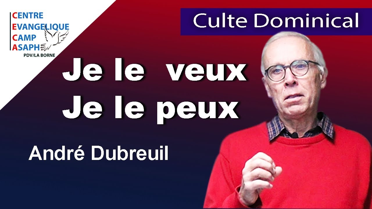 JE LE VEUX, JE LE PEUX/André Dubreuil.