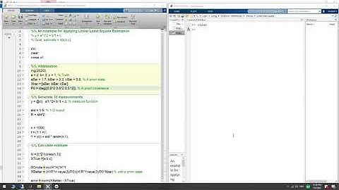 MATLAB Program for Linear Least Square Estimation| [Estimation & Tracking]
