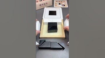 Challenge the 50th level of hidden blocks to exercise spatial thinking ability #puzzle #toys