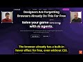 Designers Are Forgetting Browsers Already Do This For Free