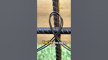 Deze wapeningstruc schokte elke bouwer!🔥#shorts