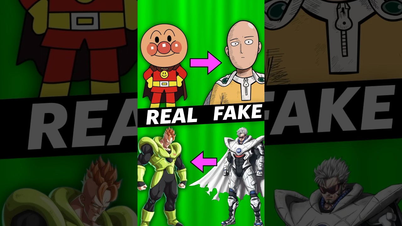 Top 5 copy characters in ONE PUNCH MAN | Day 4