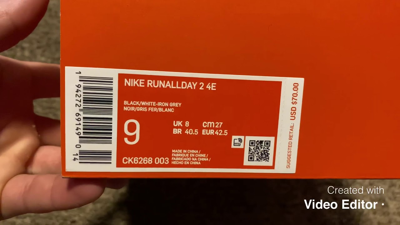 Nike Run All Day 2 (wide) CK6268003 - YouTube