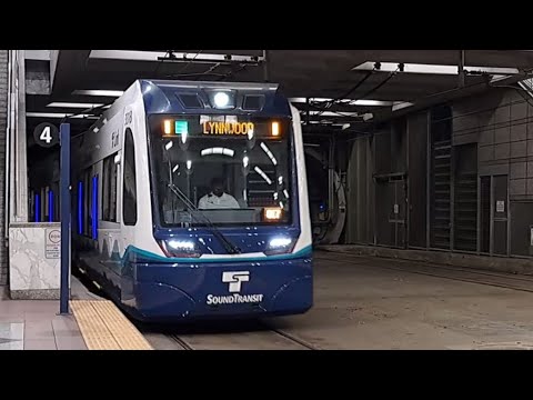 Seattle Sound Transit Link Light Rail Line 1 Northgate ⇒ Lynwood City ...