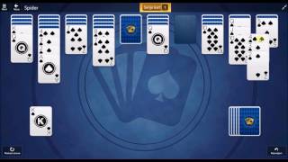Microsoft Solitaire Collection - Spider March 27 2017