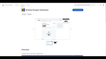 Brainly Scraper Extension  Free 2024