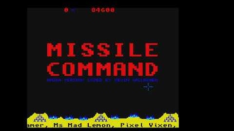 Amiga Arcade Missile Command