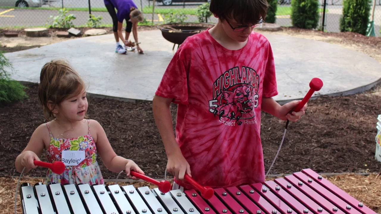 outdoor-musical-garden-childrens-healing-center-youtube