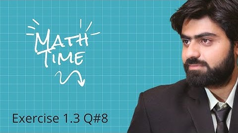 Class 9 Math Exercise 1.3 Q8 || 9th Class Math  #newvideo #youtube #trending #education #easy #maths