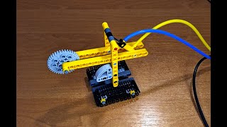 Роторний екскаватор з пневматикою Lego Technic за 3 хвилини