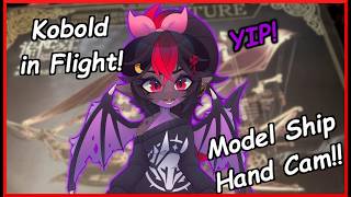 [Model Ship Building] Kobold Handcam Ship Building! ~ #kobold #scalie #vtuber