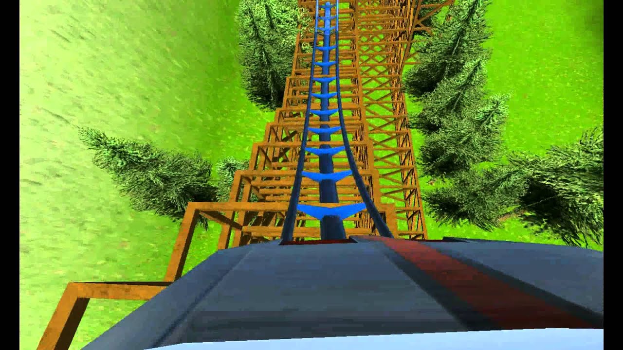 Rct3 Rmc Steel Woodrunner RMC RCT3 Coaster - YouTube