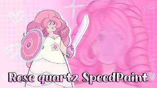 ♡♡♡ Rose Quarts speedpaint drawing ♡♡♡