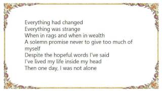 Barenaked Ladies - Everything Had Changed Lyrics